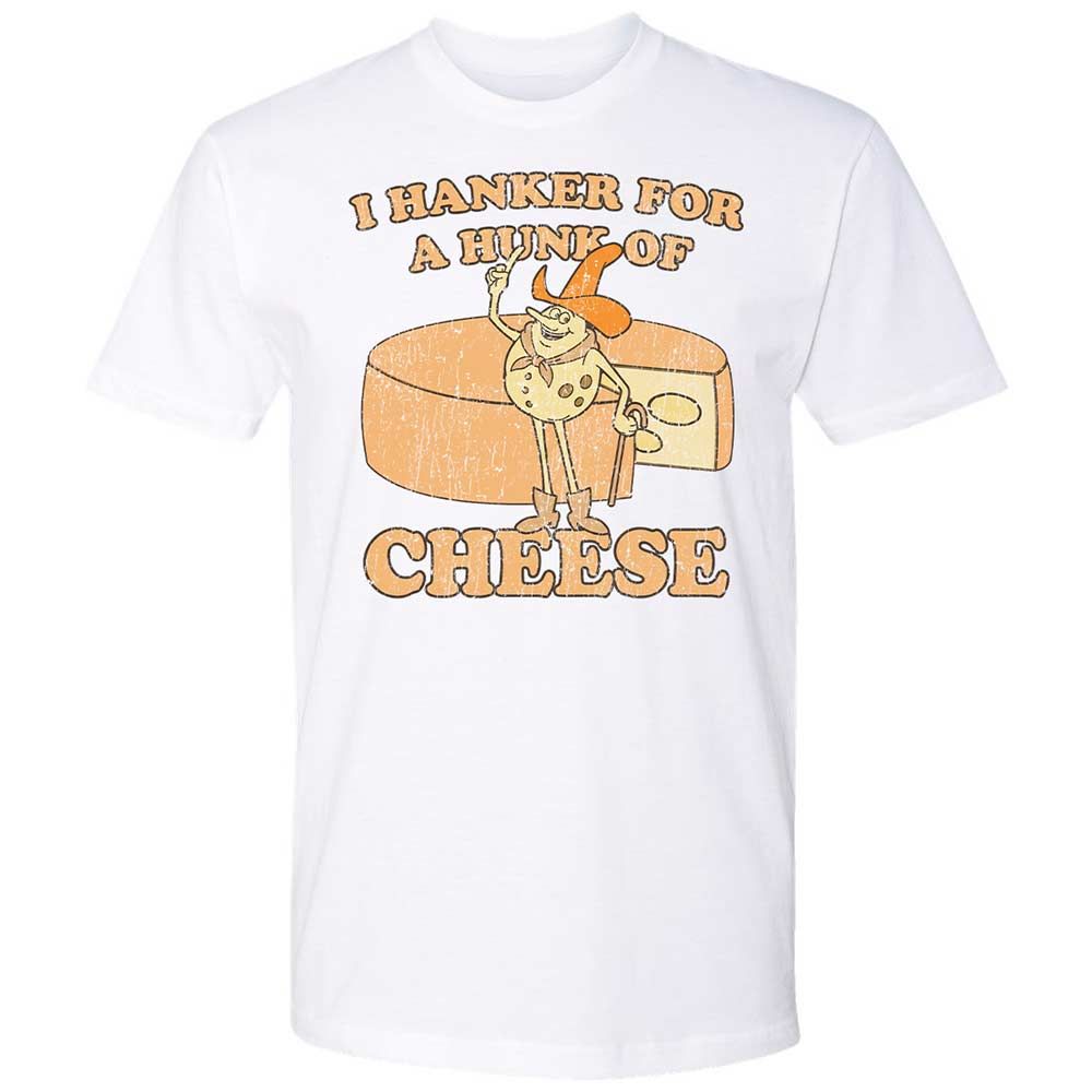 Hanker For A Hunk Of Cheese - White - 1