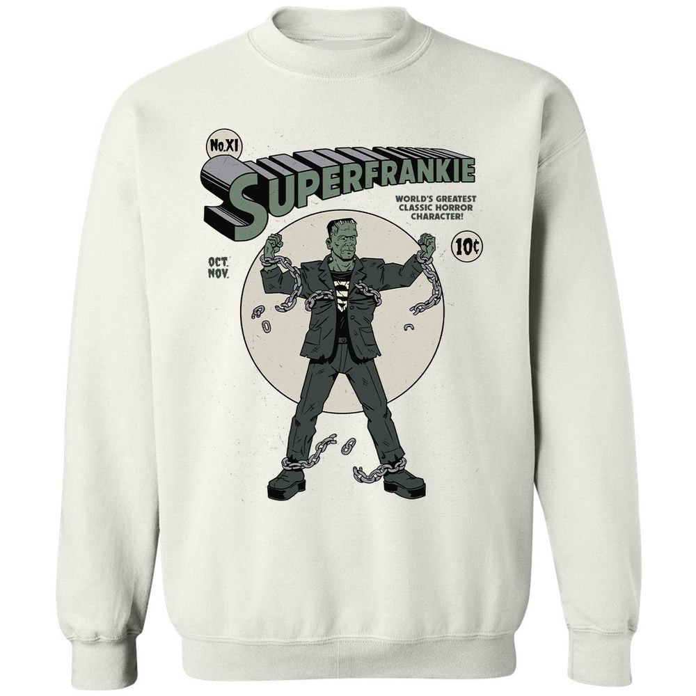 Classic Unisex Sweatshirt - 6KNAEJYZ - White - 1