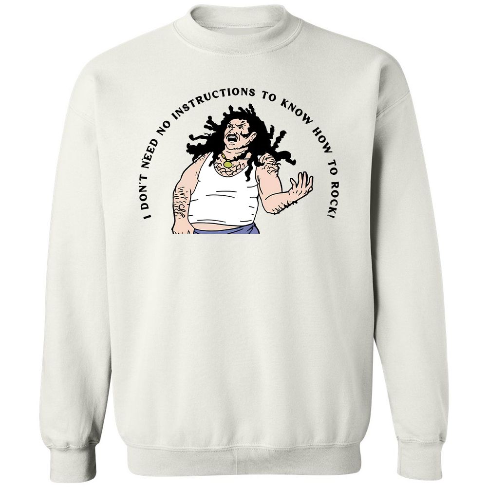 Classic Unisex Sweatshirt - MPW6Z4R7 - White - 1