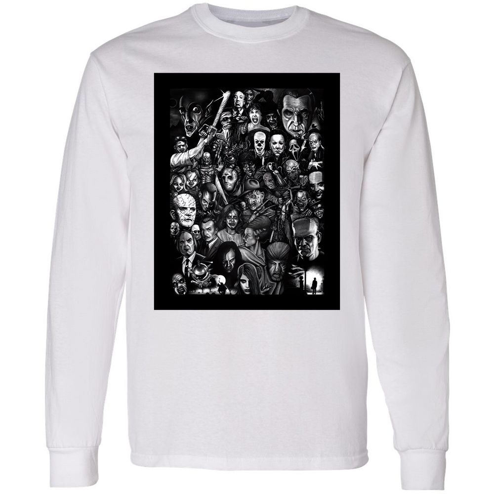 Long Sleeve T-Shirt - HPSJUGFW - White - 1