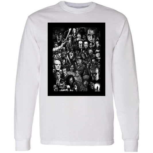 Long Sleeve T-Shirt - HPSJUGFW - White - 1