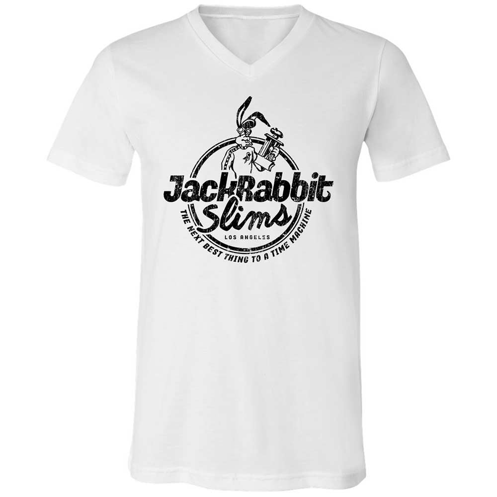 Unisex V-Neck T-Shirt - SC3R2A4D - White - 1