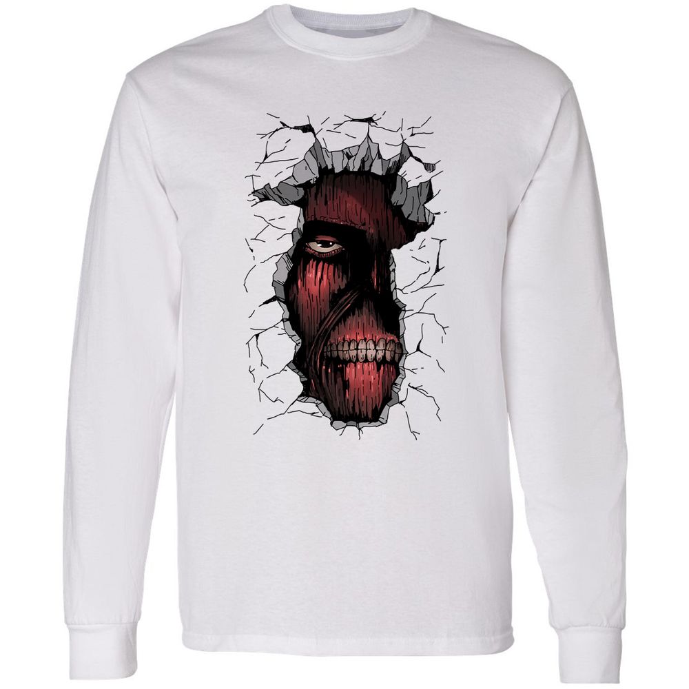 Long Sleeve T-Shirt - 629PBVG1 - White - 1