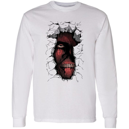 Long Sleeve T-Shirt - 629PBVG1 - White - 1