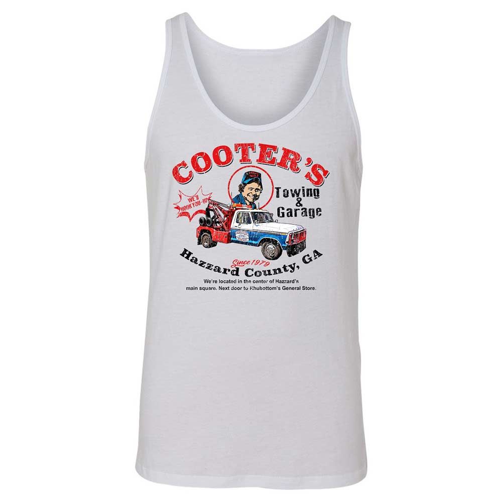 Unisex Jersey Tank - B4S89XP6 - White - 1