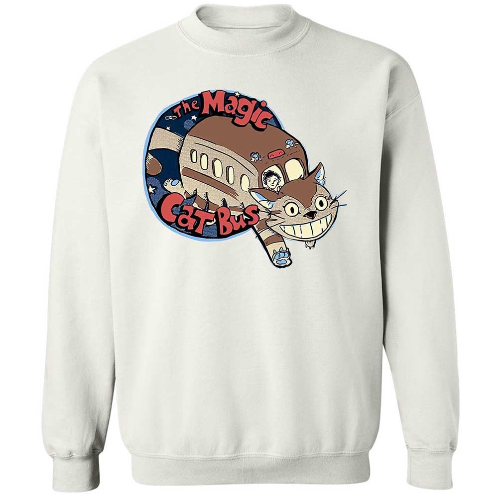 The Magic Catbus - White - 1