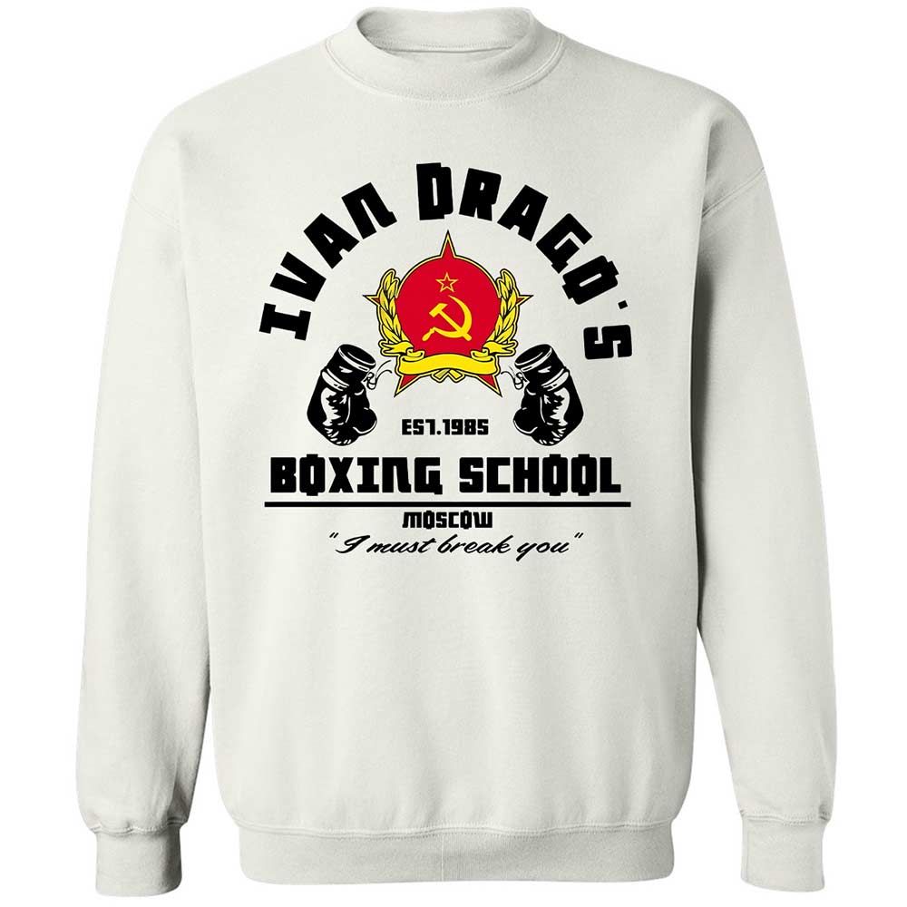 Classic Unisex Sweatshirt - C7DA8UDX - White - 1