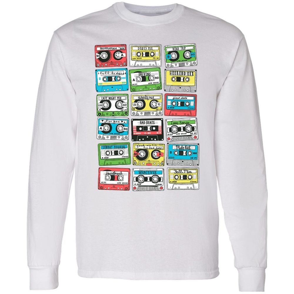 Long Sleeve T-Shirt - KTNQMPPV - White - 1