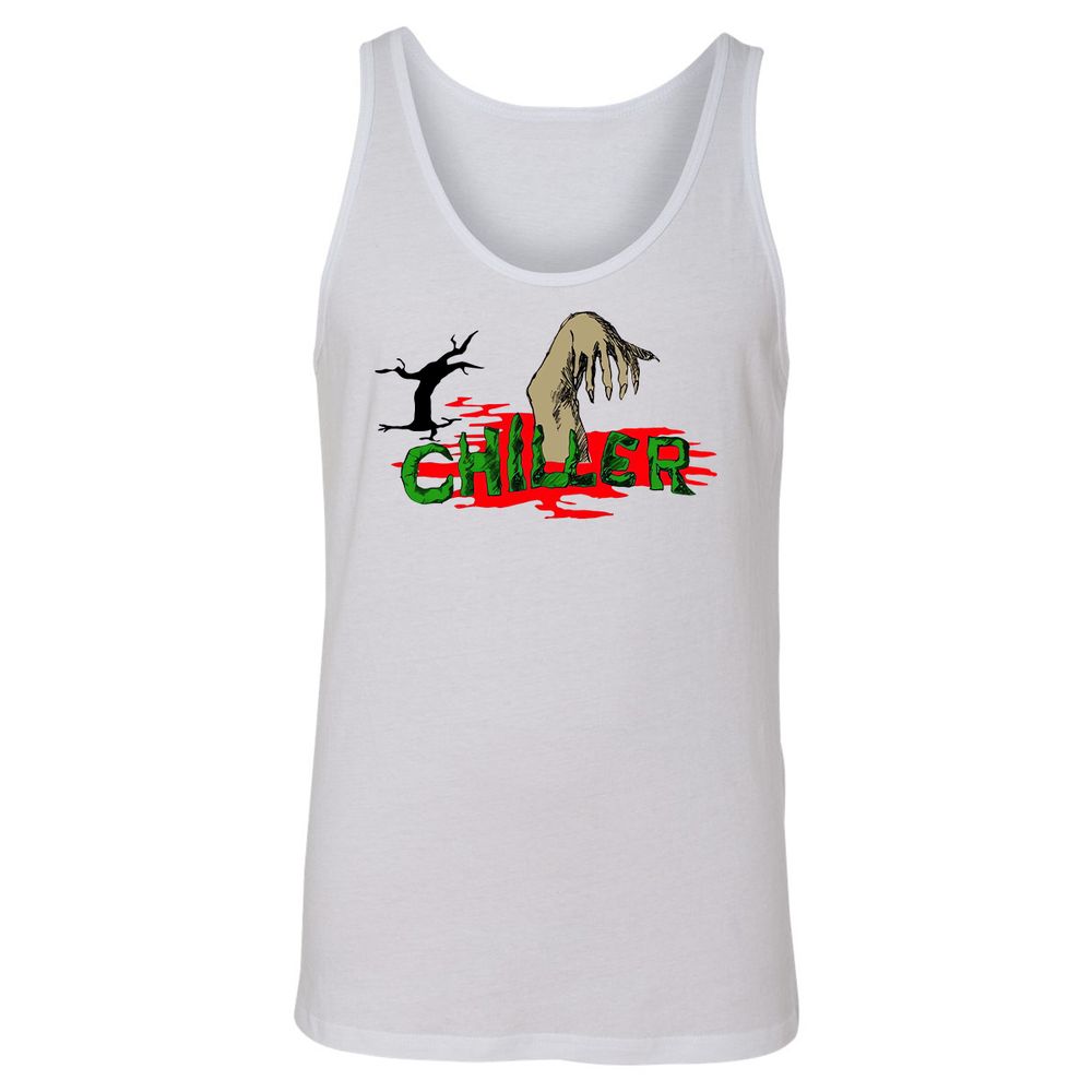 Unisex Jersey Tank - UQJ6G323 - White - 1