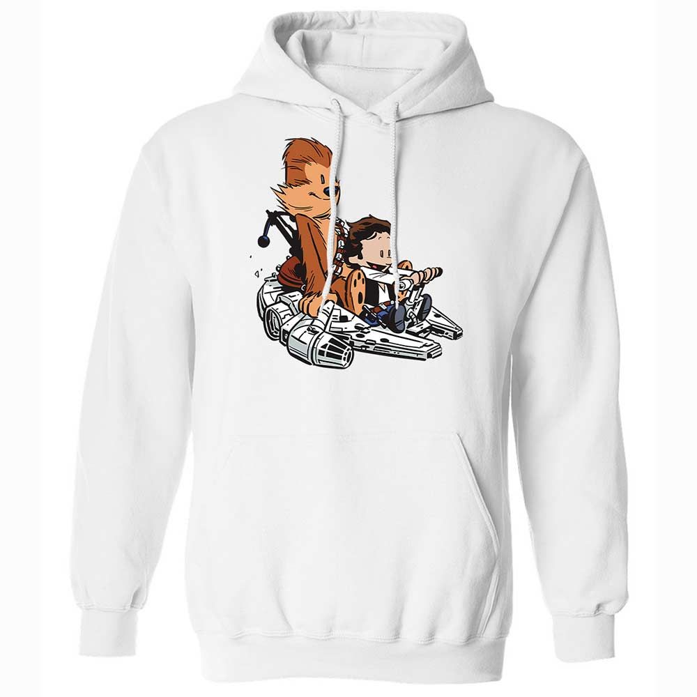 Han and Chewie - White - 1
