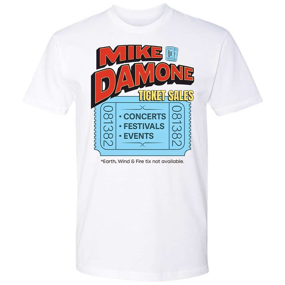Damone Ticket Sales - White - 1