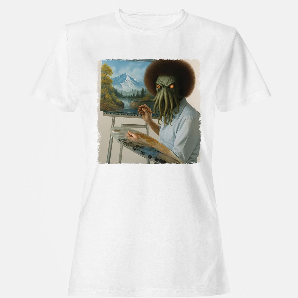 Women's T-Shirt - GK78FAKW - White - 1