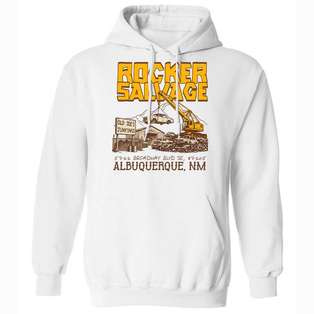 Classic Unisex Hoodie - HMQDLB6U - White - 1