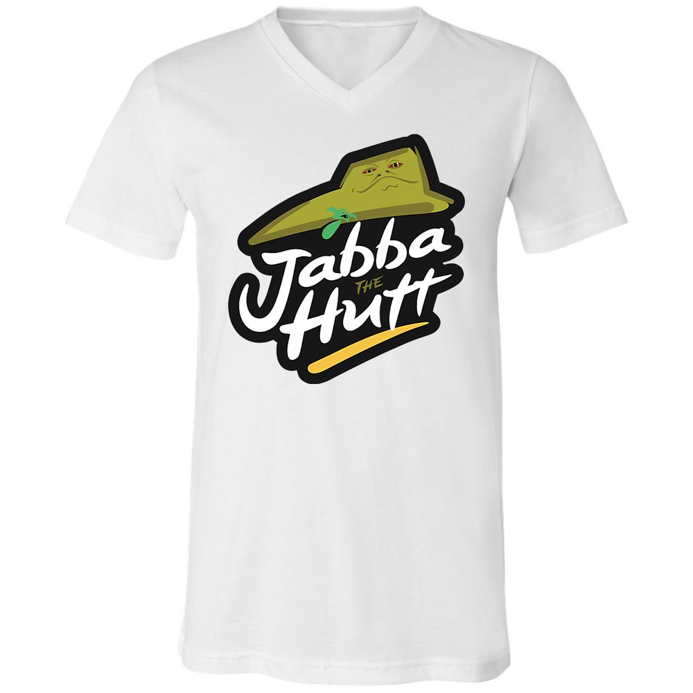 Unisex V-Neck T-Shirt - D4MF764W - White - 1