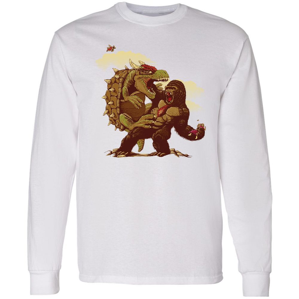 Long Sleeve T-Shirt - KKKYHV24 - White - 1