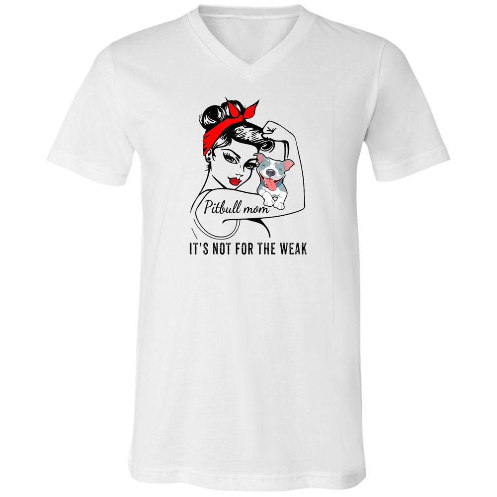 Unisex V-Neck T-Shirt - SQVHQPD9 - White - 1