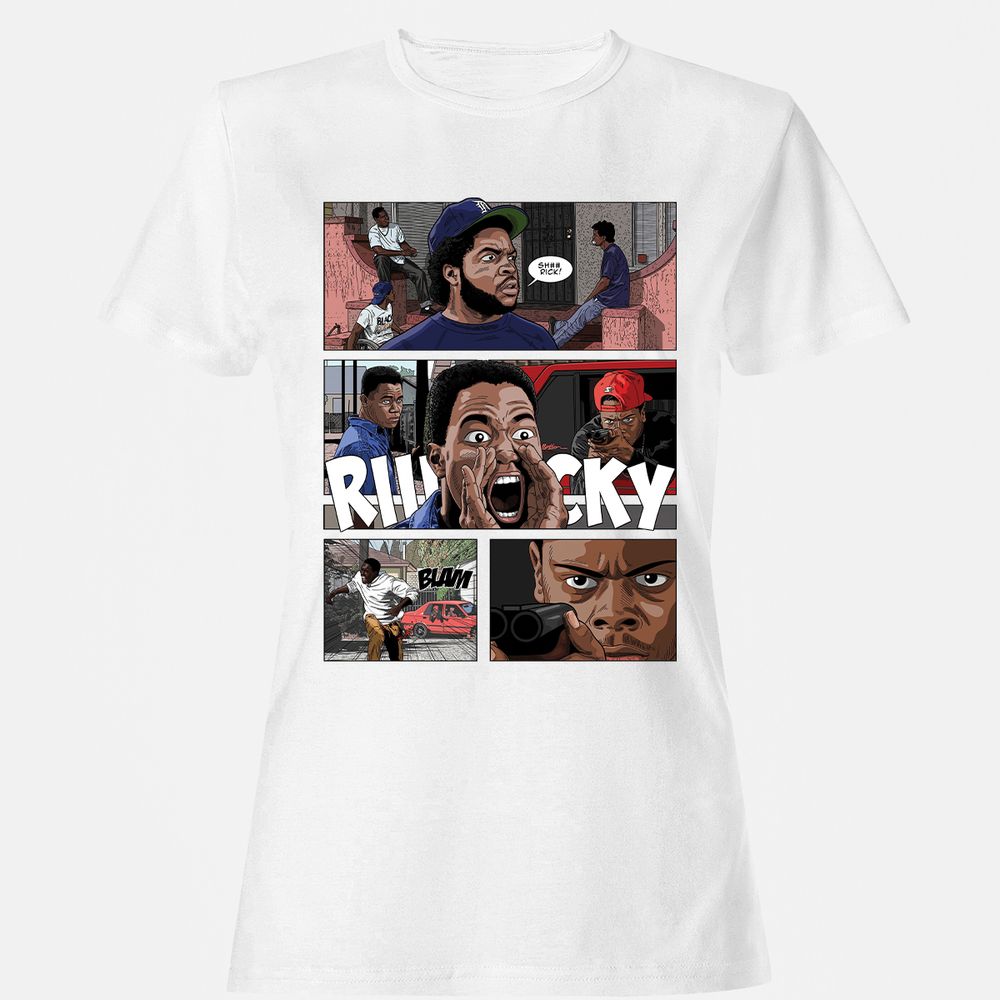 Women's T-Shirt - B4V4UCRJ - White - 1