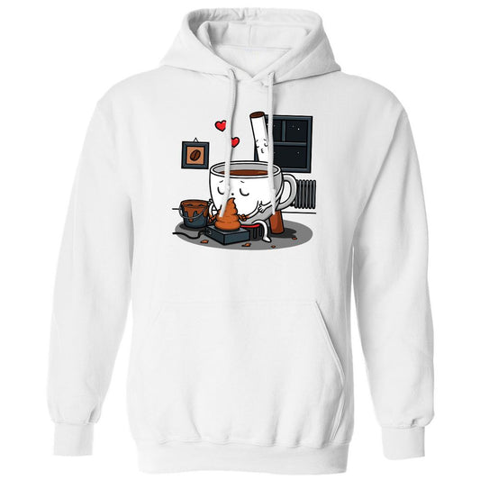 Classic Unisex Hoodie - FJQHKHUD - White - 1