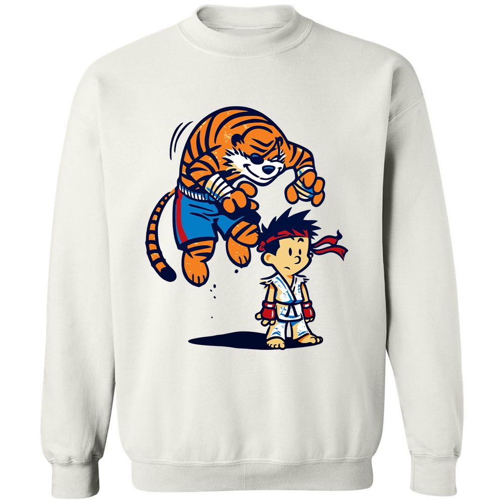 Classic Unisex Sweatshirt - HJTYY784 - White - 1
