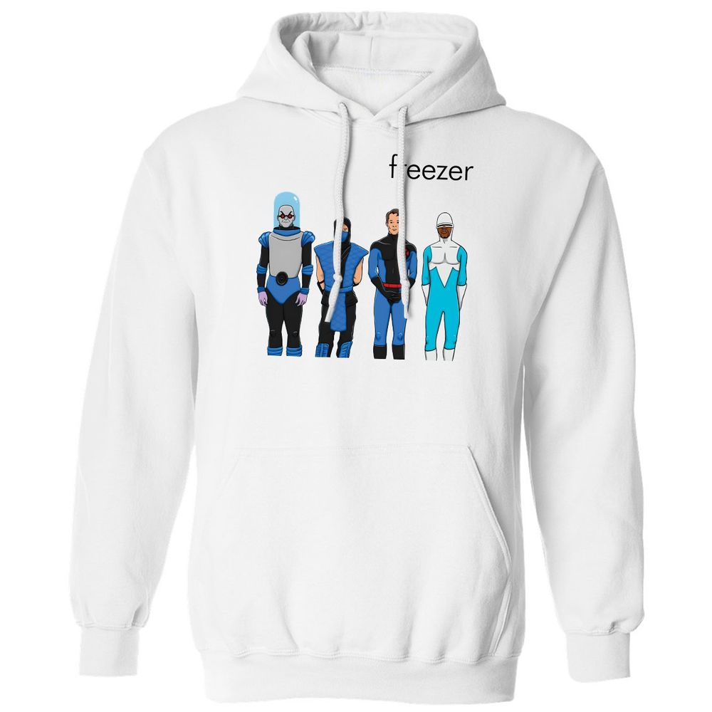 Classic Unisex Hoodie - 4LTVWQ62 - White - 1