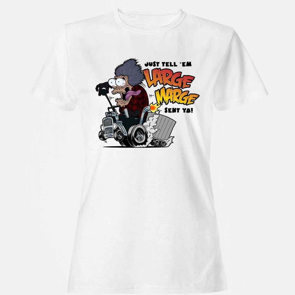 Women's T-Shirt - YK9JNHU8 - White - 1