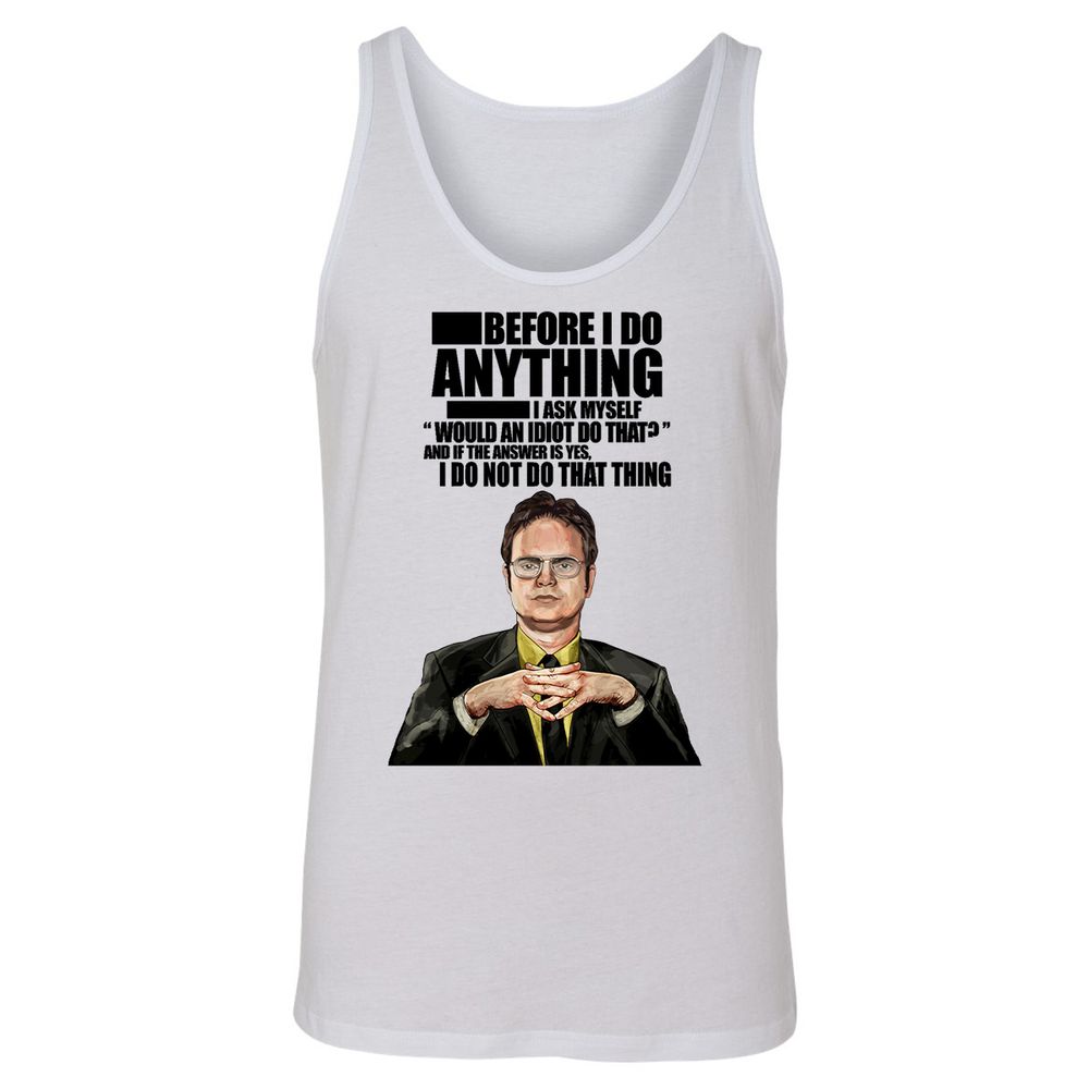 Unisex Jersey Tank - 2YDRFHMS - White - 1