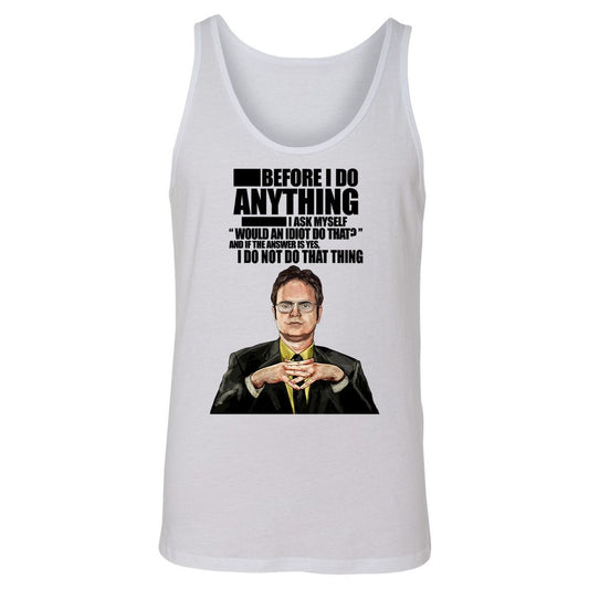 Unisex Jersey Tank - 2YDRFHMS - White - 1