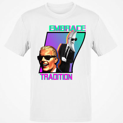 Classic Unisex T-Shirt - MTHSYRHG - White - 1