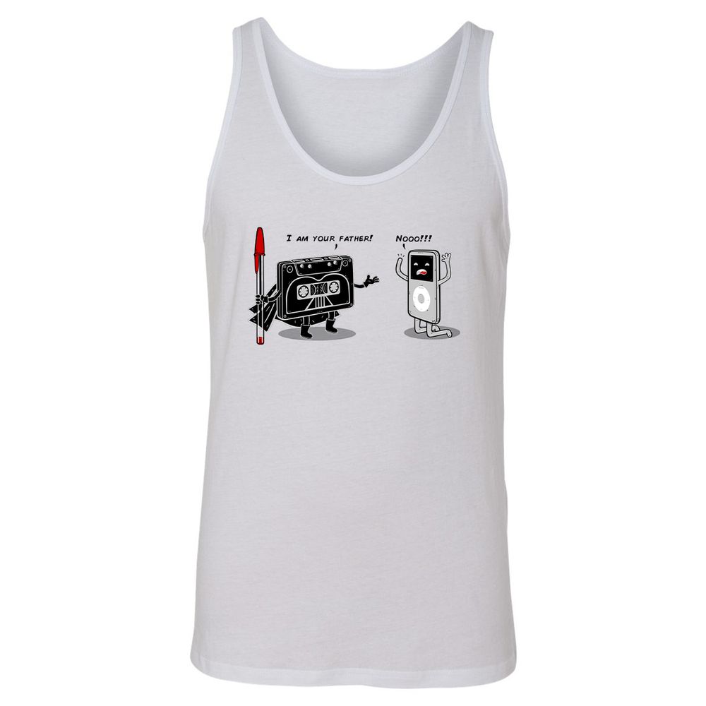 Unisex Jersey Tank - RNQFTLUK - White - 1