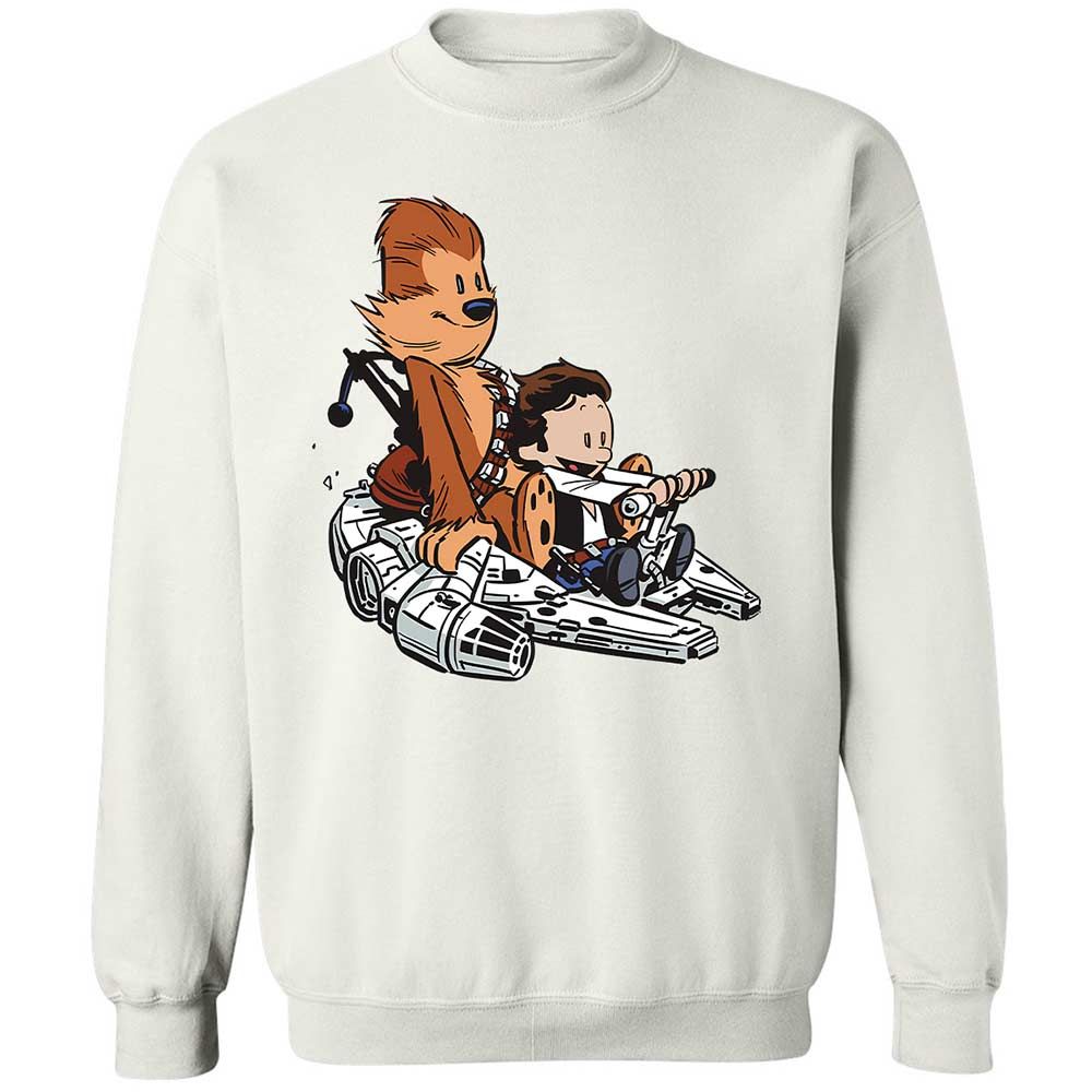 Han and Chewie - White - 1