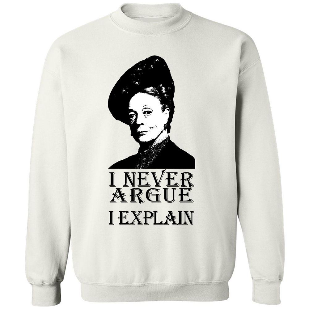 I never argue - White - 1