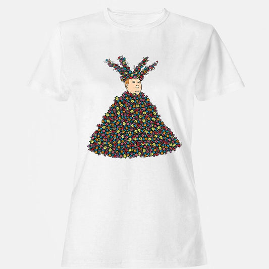 Women's T-Shirt - U4FZDN7N - White - 1