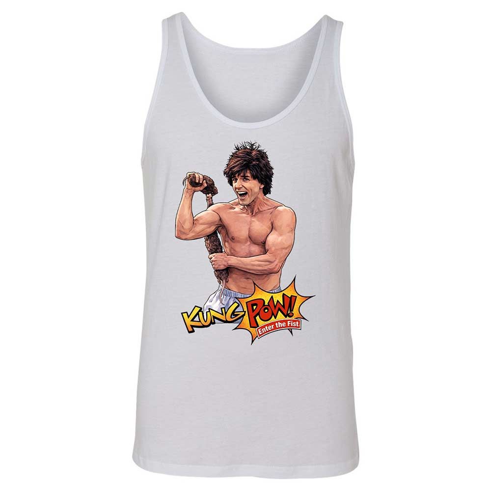 Unisex Jersey Tank - ECHHLVRN - White - 1