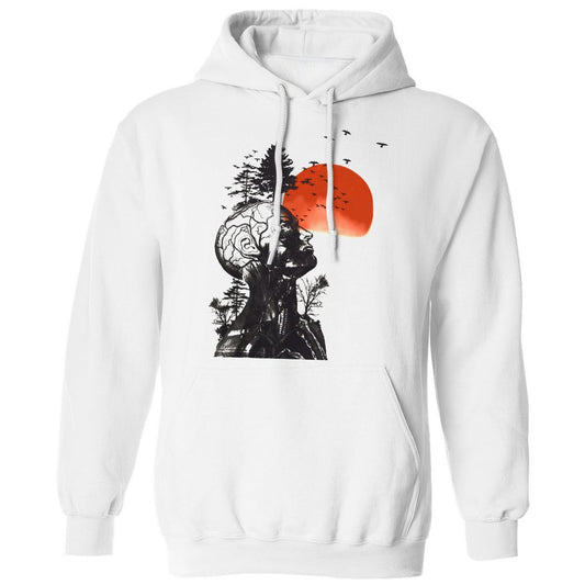 Classic Unisex Hoodie - L7H9KSTS - White - 1