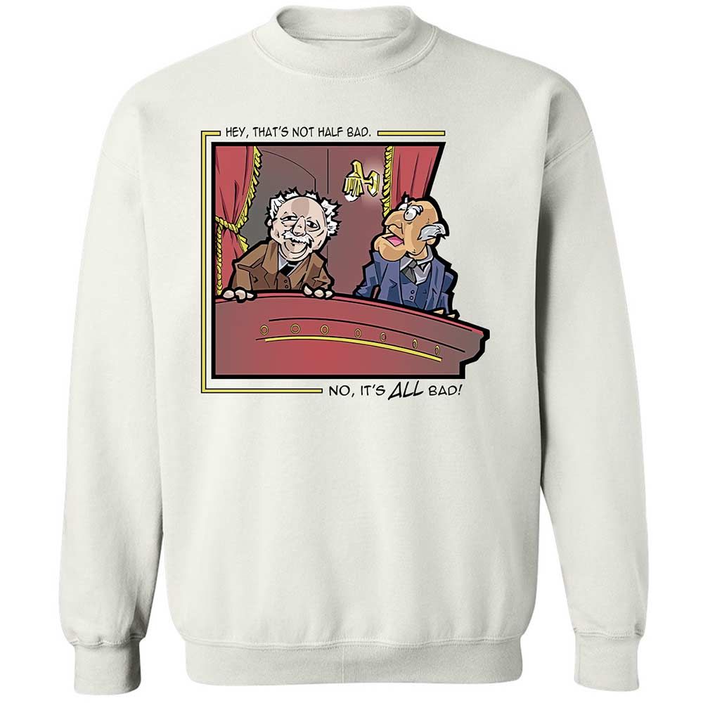 Classic Unisex Sweatshirt - C1VF99CZ - White - 1