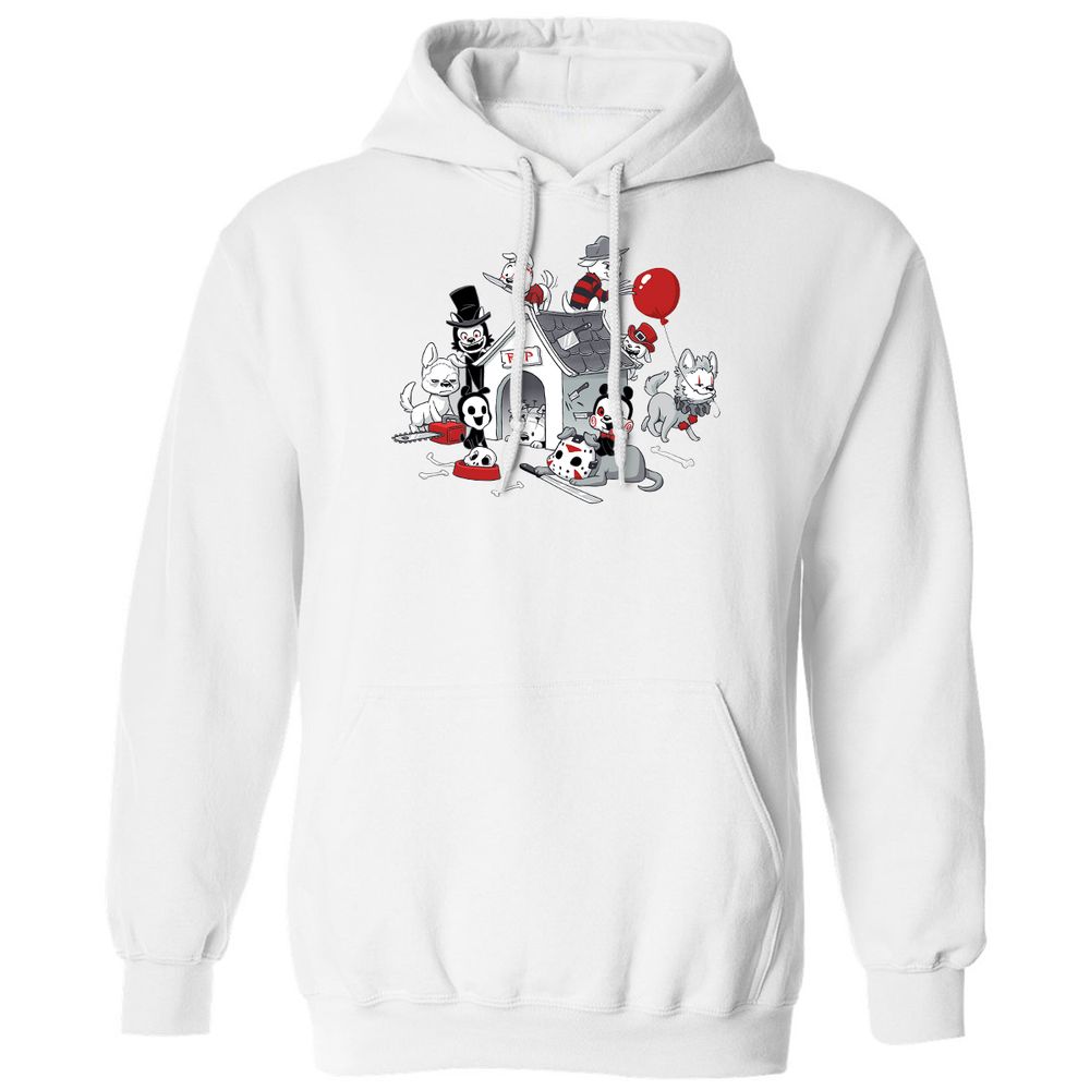 Classic Unisex Hoodie - 4Q5Q7J2E - White - 1