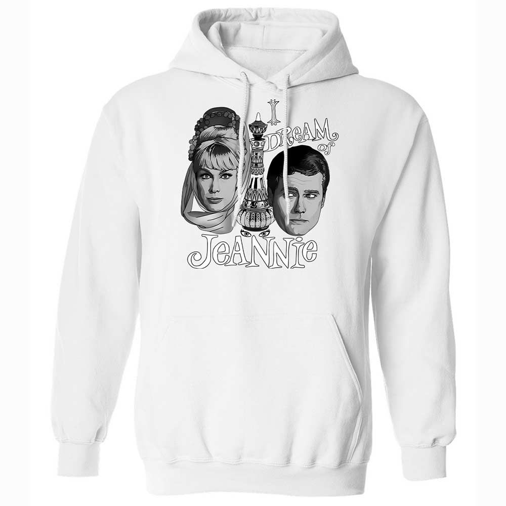 Classic Unisex Hoodie - Q186M5XX - White - 1