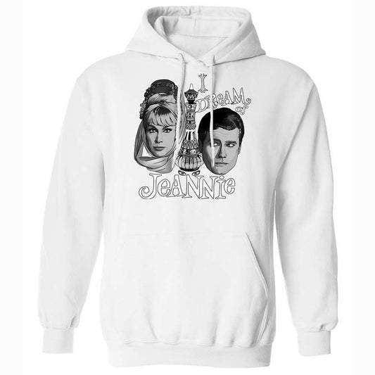 Classic Unisex Hoodie - Q186M5XX - White - 1