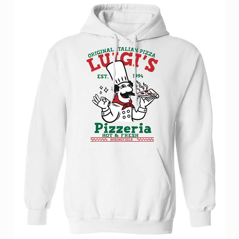 Classic Unisex Hoodie - SZBMQHPD - White - 1