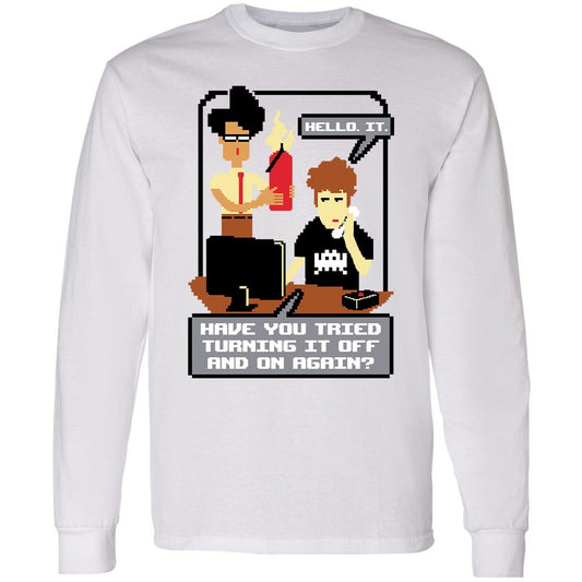 Long Sleeve T-Shirt - L7CNXY92 - White - 1