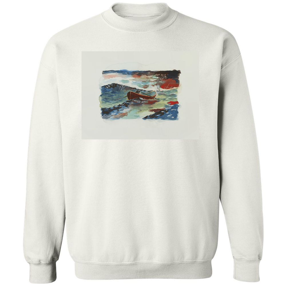 Classic Unisex Sweatshirt - 1K9XMFKY - White - 1