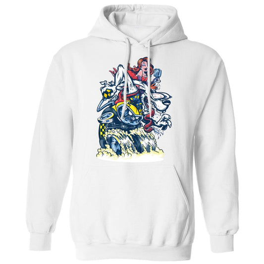 Classic Unisex Hoodie - 8HXS59MB - White - 1