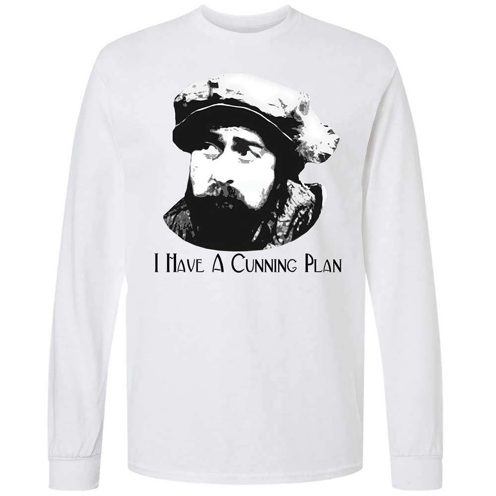 I Have A Cunning Plan - White - 1