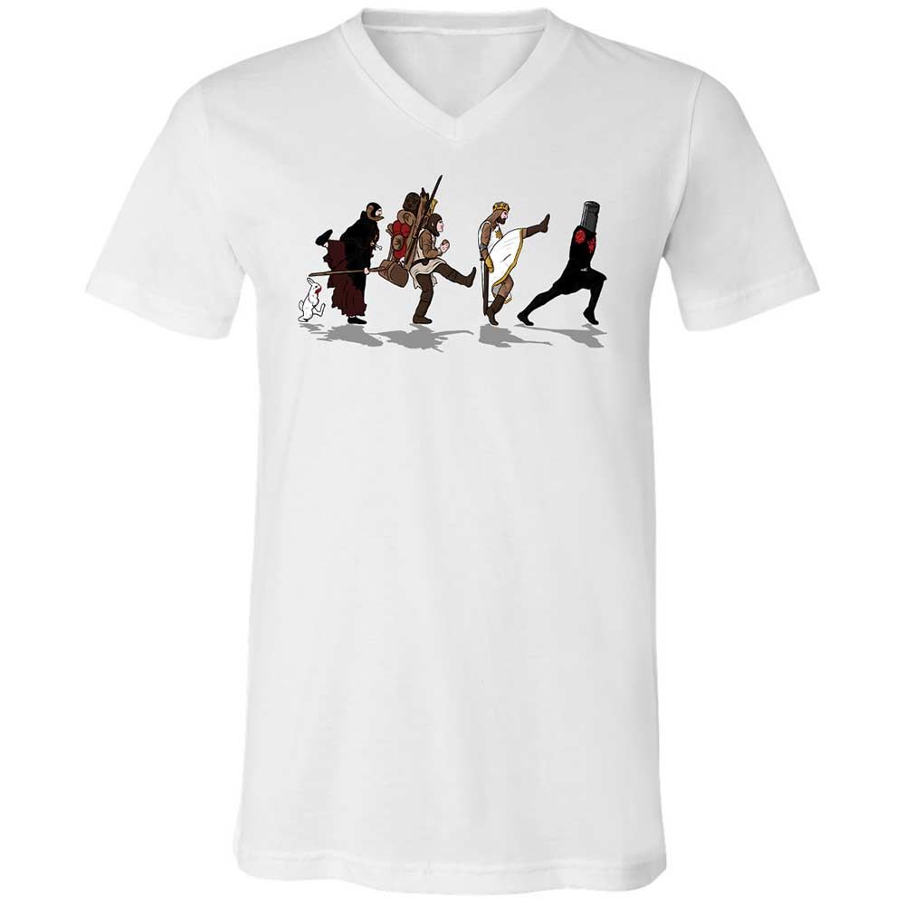 Unisex V-Neck T-Shirt - ER734AUC - White - 1