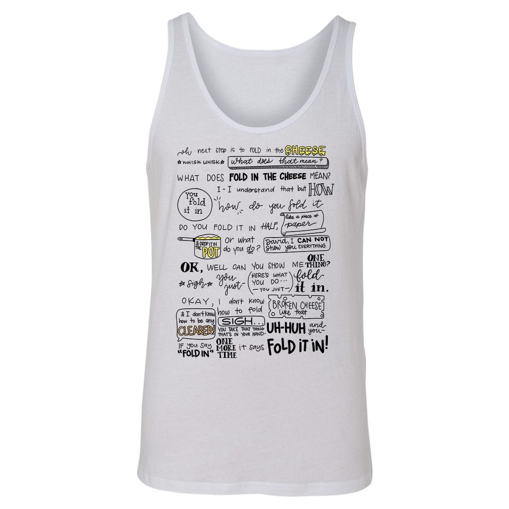 Unisex Jersey Tank - 8H4BDV3A - White - 1