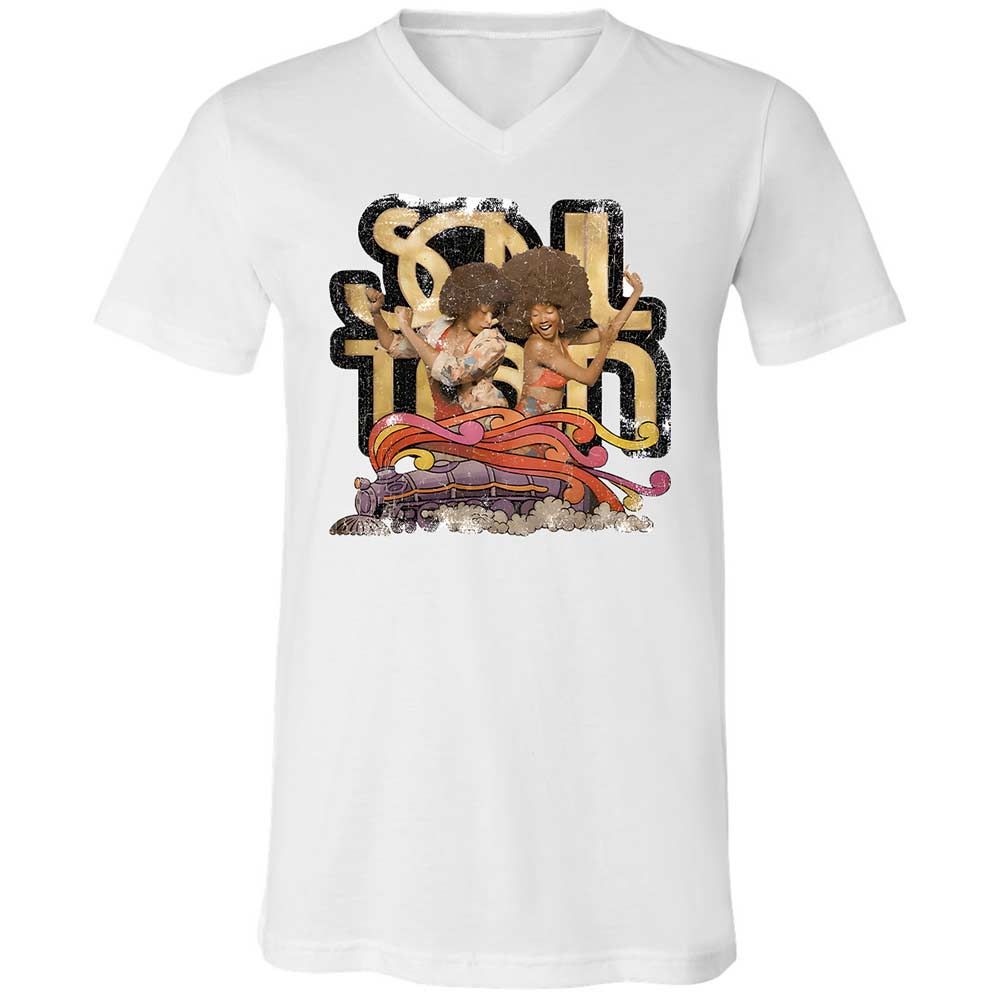 Retro Soul Train Dance Vibes - White - 1