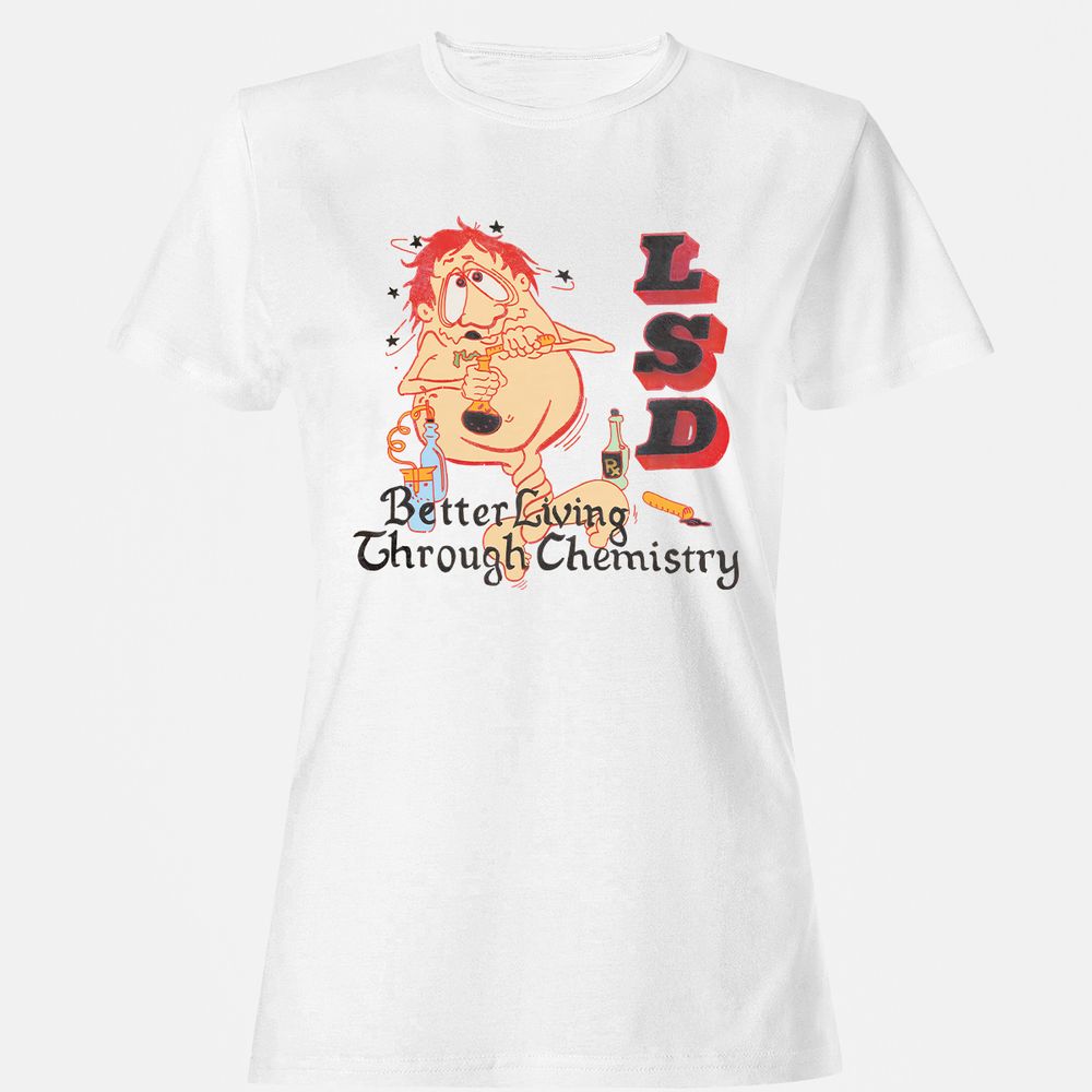 LSD Better Living Through Chemistry - White - 1