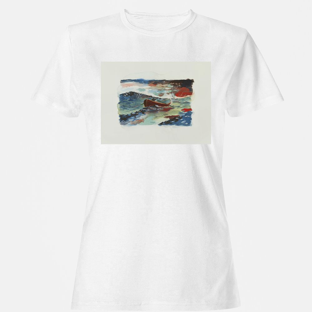 Women's T-Shirt - BFU8N9RC - White - 1