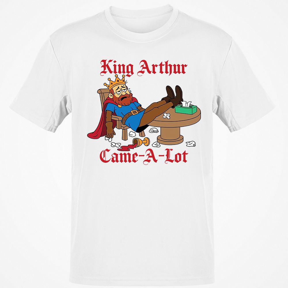 Arthur Came A Lot - White - 1