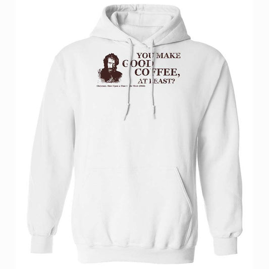 You make good coffee, at least? - White - 1